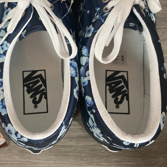 Vans Era Florals Blue Black Women's NWB - Picture 5 of 7